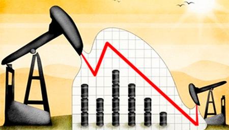 Мировые цены на нефть стремительно падают