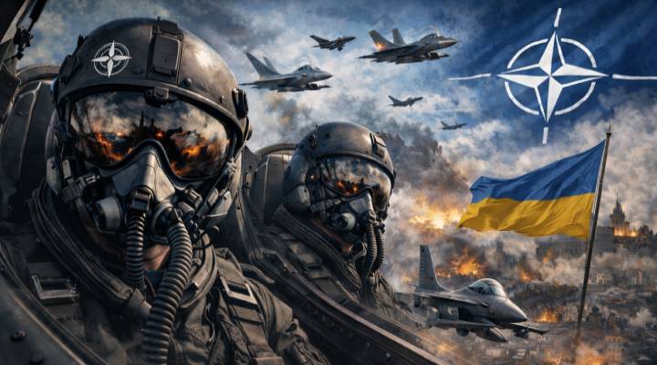 Секретные пилоты НАТО в небе Украины 